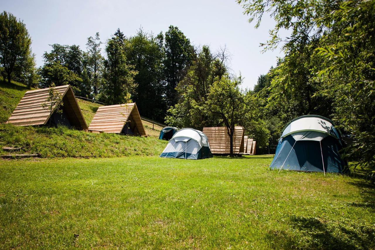 Camping Naturplac Na Skali Ljubno エクステリア 写真