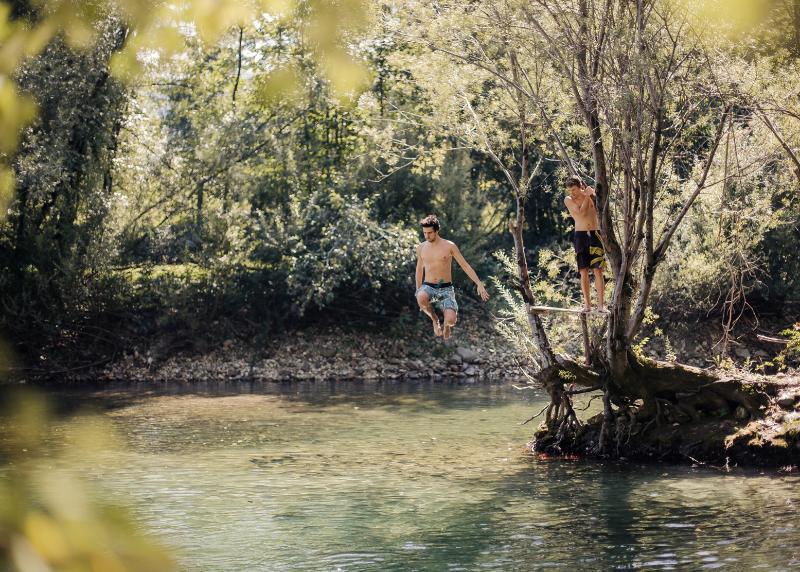 Camping Naturplac Na Skali Ljubno エクステリア 写真